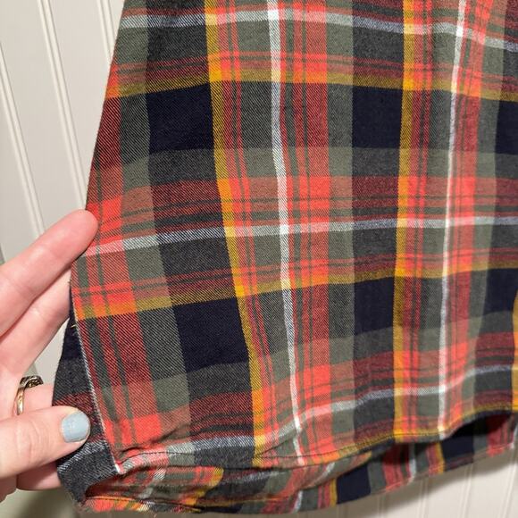 Duluth Trading Free Swinging Flannel Shirt Colorful Mens XL - Picture 2 of 4